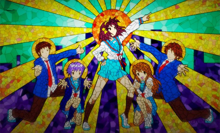 Haruhi mural